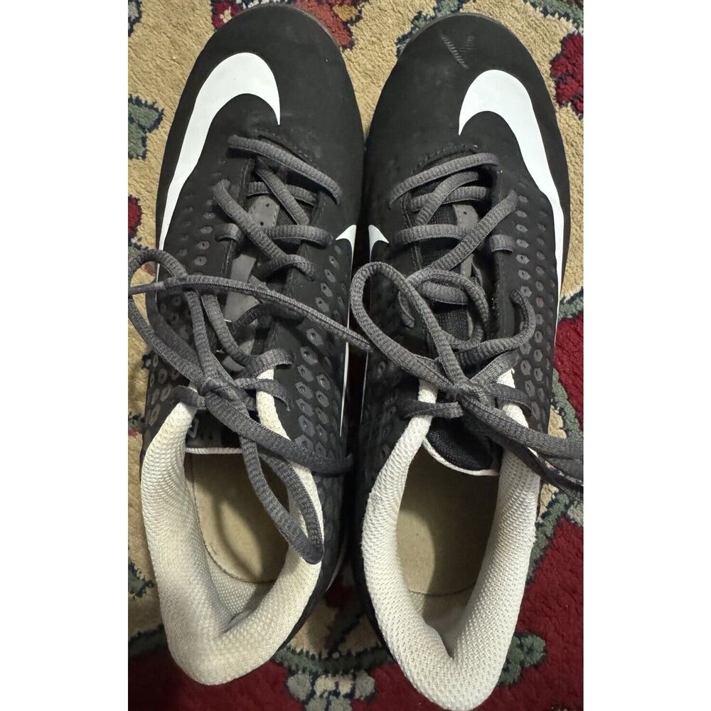 SHOES CLEATS Nike fast flex Cleats-white/Black-Sports-Size 7.5W